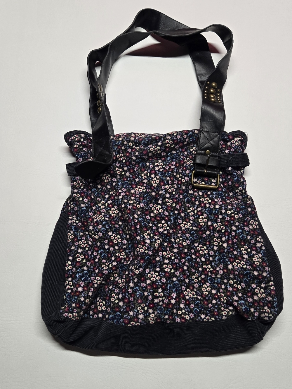 Vintage Y2k Blue Floral Purse L.E.I Brand